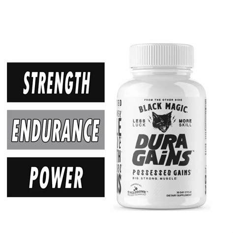 Achieve Optimal Performance with Dura Gains and Black Magix